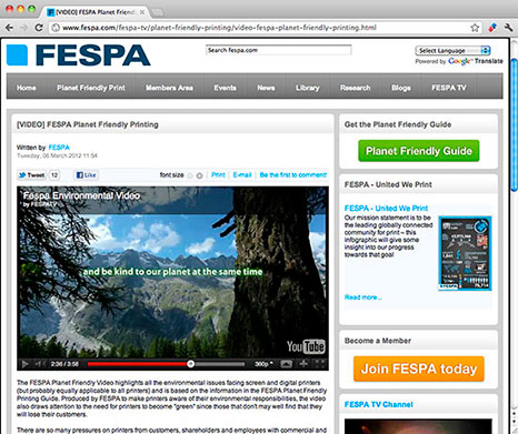 FESPA website