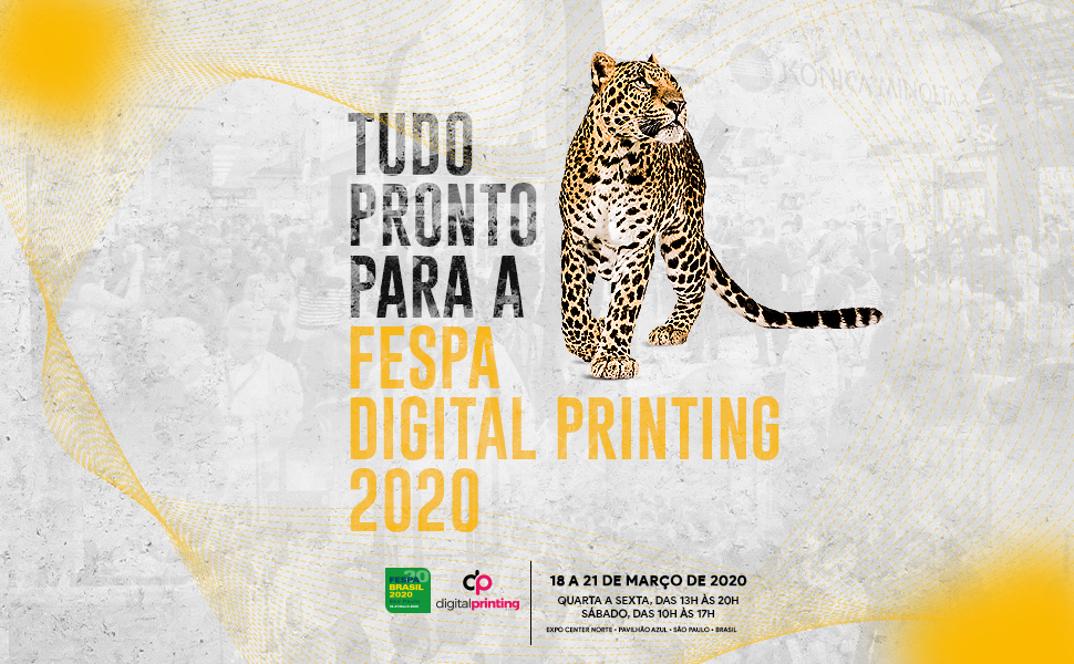 Tudo pronto para a FESPA Digital Printing 2020!