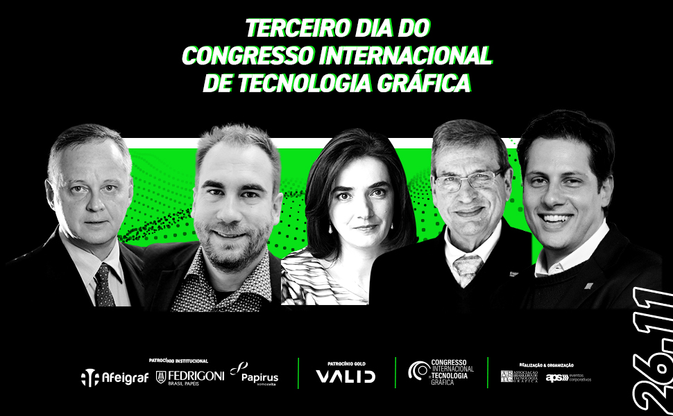 Terceiro dia do Congresso Internacional de Tecnologia Gráfica apresenta novos conceitos