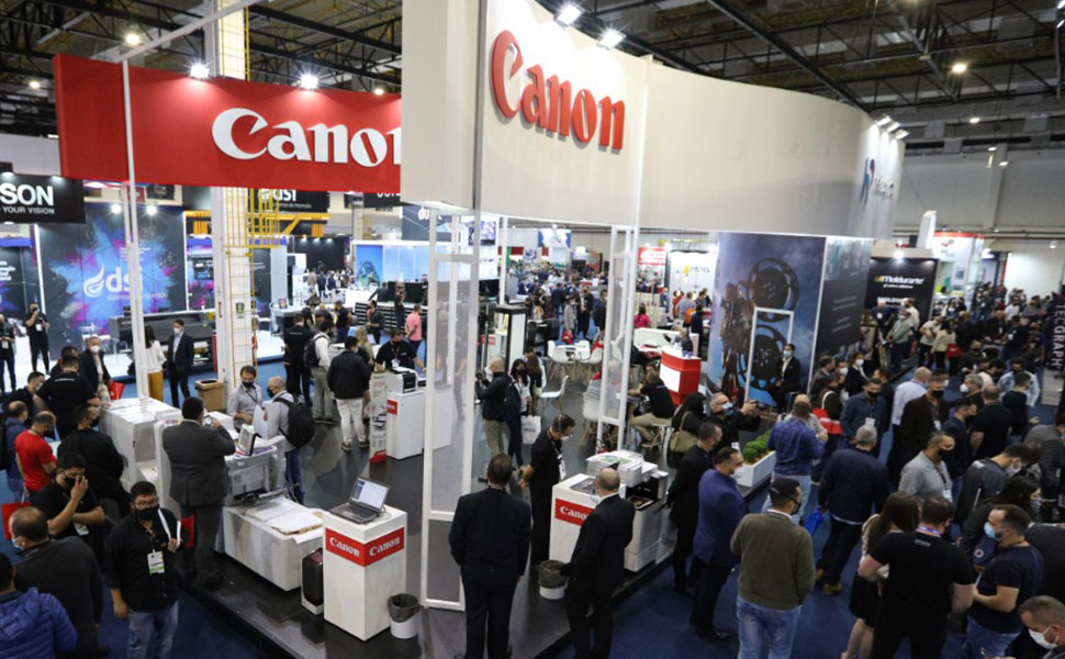 Canon vai levar experiências customizadas para a ExpoPrint & ConverExpo 2022