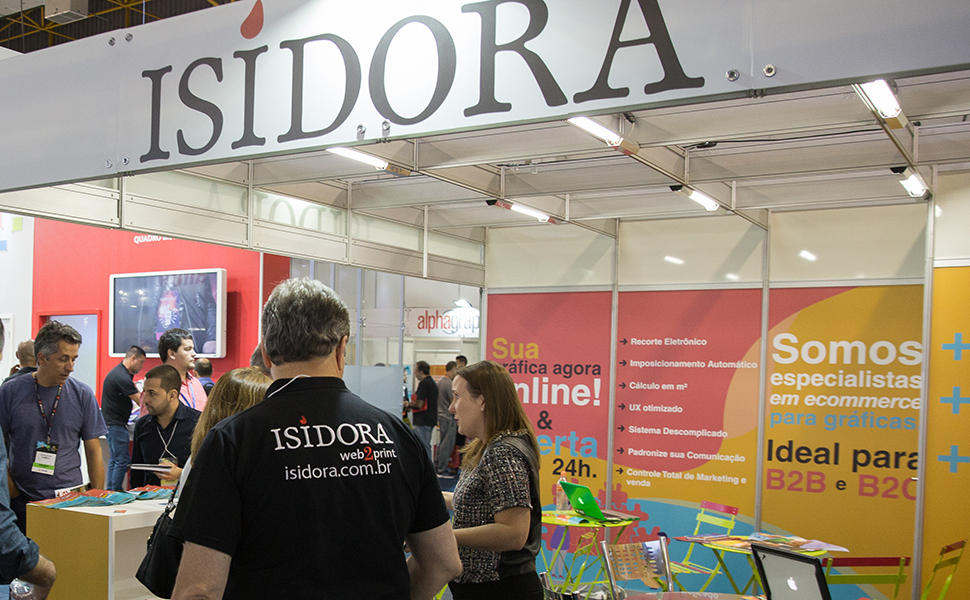 Isidora mostra evolução do web2print na FESPA Digital Printing