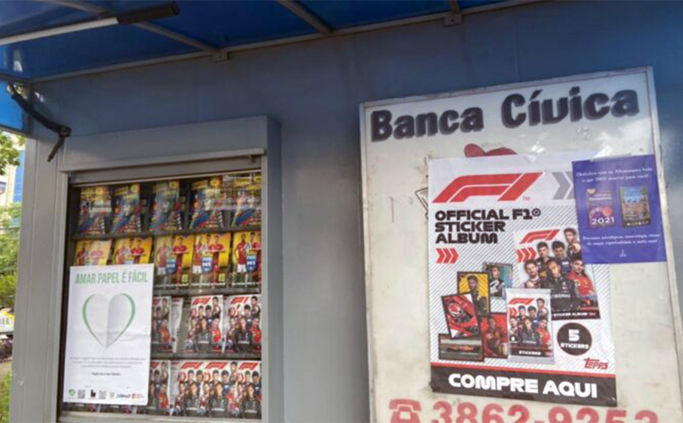 Campanha Love Paper alcança duas mil bancas da Grande SP