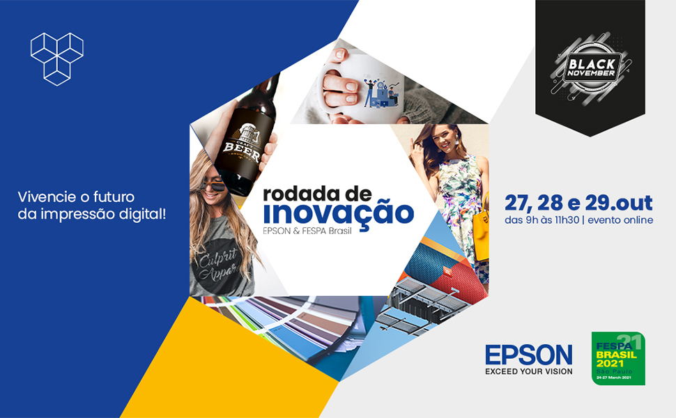 Rodada de Inovação Epson e FESPA Brasil destaca impressão digital de rótulos e fotografia