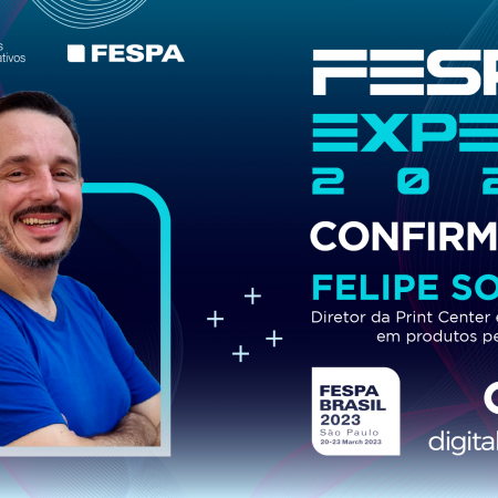 Felipe Soares é o FESPA Expert que mostrará o mundo dos produtos personalizados