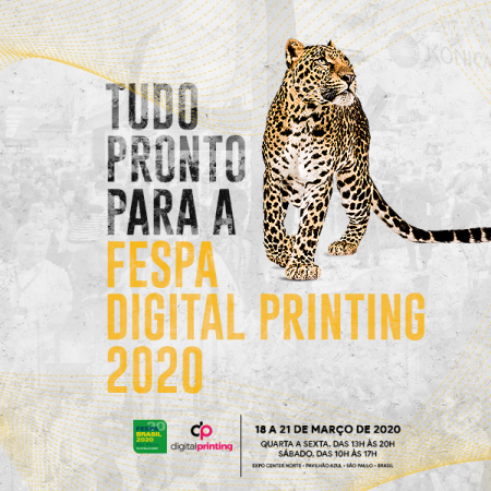 Tudo pronto para a FESPA Digital Printing 2020!