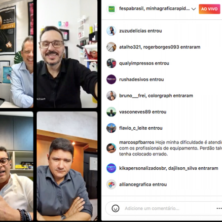 Veja os principais insights da live de abertura do FESPA Expert