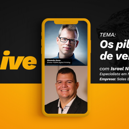 Confira como foi a live Os Pilares de Vendas, com Israel Nunes