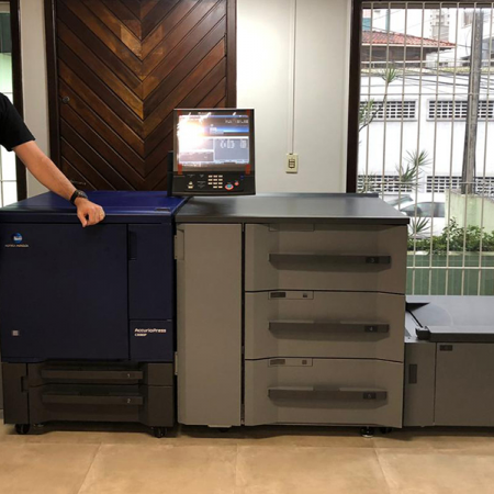 Neoprint de Blumenau reduz custos e abre espaço para novas aplicações com Konica Minolta