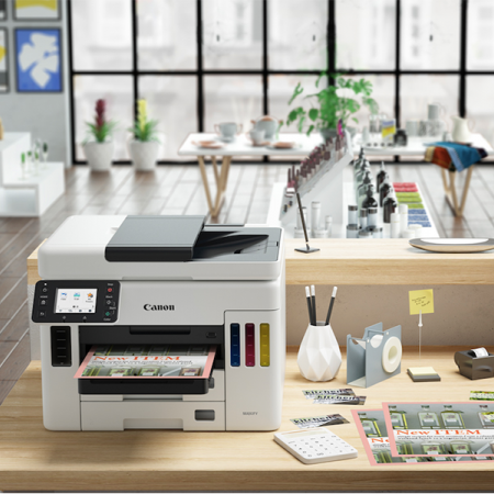 Canon apresenta presidente e novas impressoras Maxify GX
