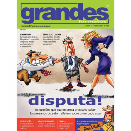 Revista GF celebra 15 anos de história na comunicação visual