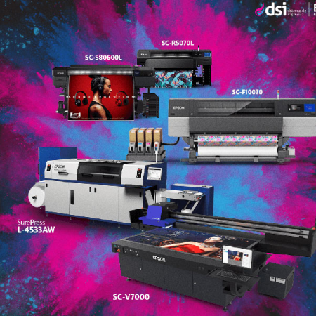 DSI reforça inovação da impressão digital Epson na FESPA Digital Printing
