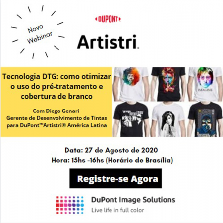 DuPont promove webinar sobre tecnologia DTG