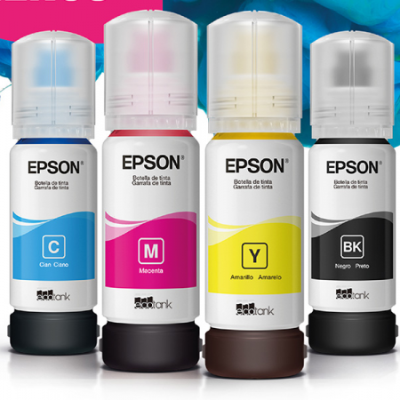 Epson lança kit de tintas para impressoras EcoTank