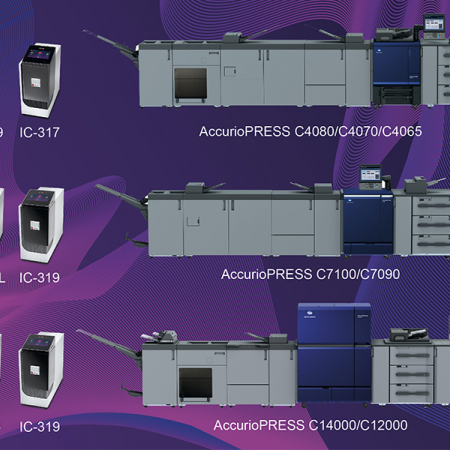 Konica Minolta é primeira a lançar impressoras com software EFI Fiery FS500 Pro e novo hardware