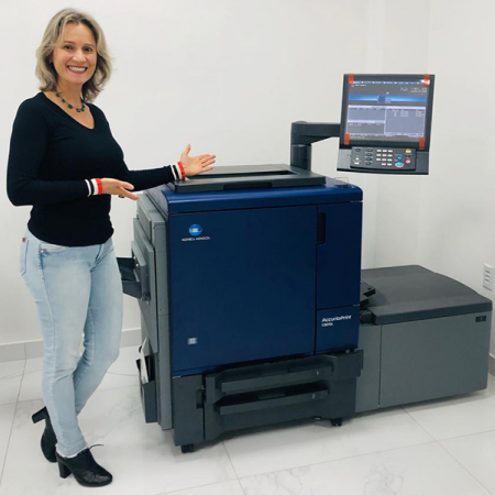 Gráfica de Santa Catarina renova parceria com Konica Minolta