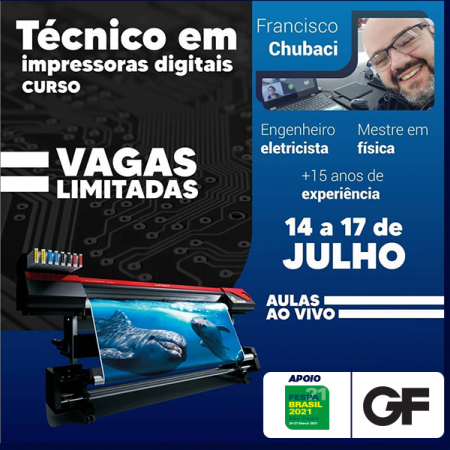 Grandes Formatos anuncia curso online de técnico em impressoras digitais