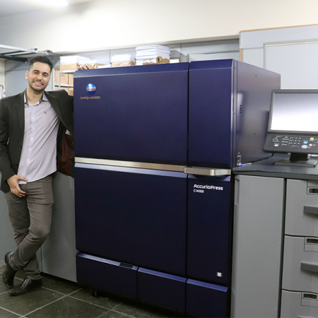 Gráfica de São Paulo amplia parceria com Konica Minolta AccurioPress C14000
