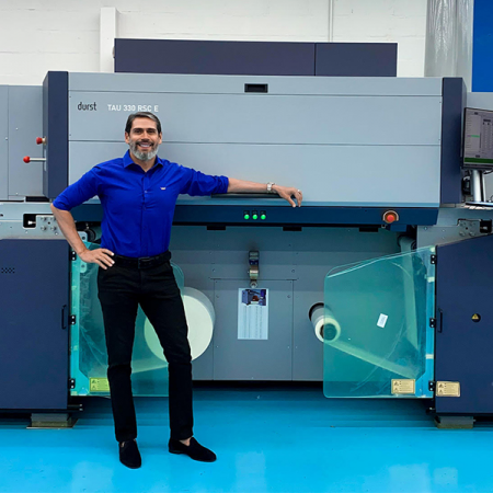 VR Label alcança diferenciais com Durst Tau 330 RSC