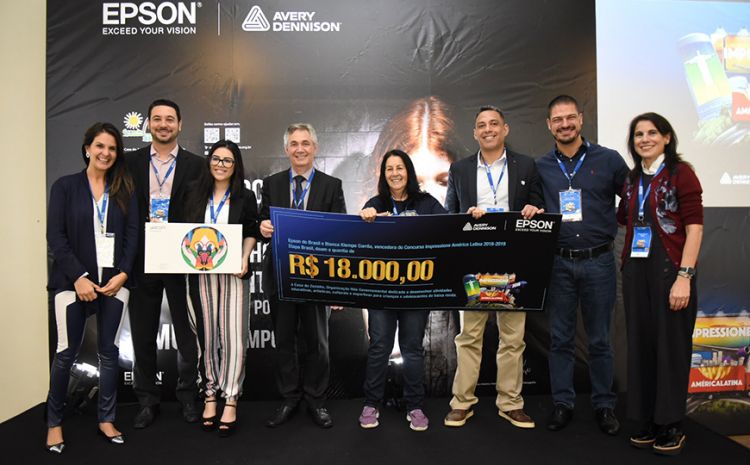 Impressão em grandes formatos: Epson e Avery Dennison entregam premiação de concurso