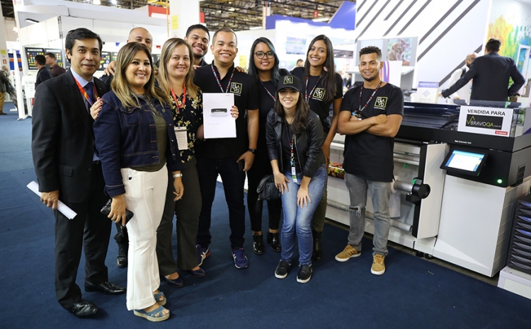 Canon avalia como positiva participação na FESPA Brasil | Digital Printing 2019