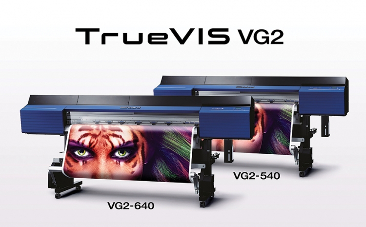 Roland DG apresenta Truevis VG2 na FESPA em Munique