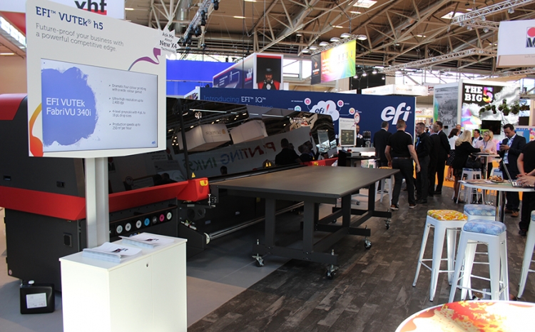 EFI levou inovações para a FESPA na Alemanha