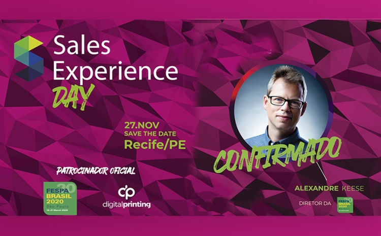 FESPA Digital Printing é Patrocinadora Oficial do Sales Experience Day