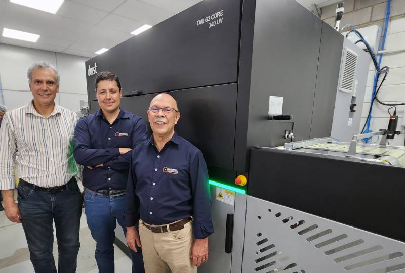 Promtec instala impressora industrial para rótulos Durst Tau G3 Core 340