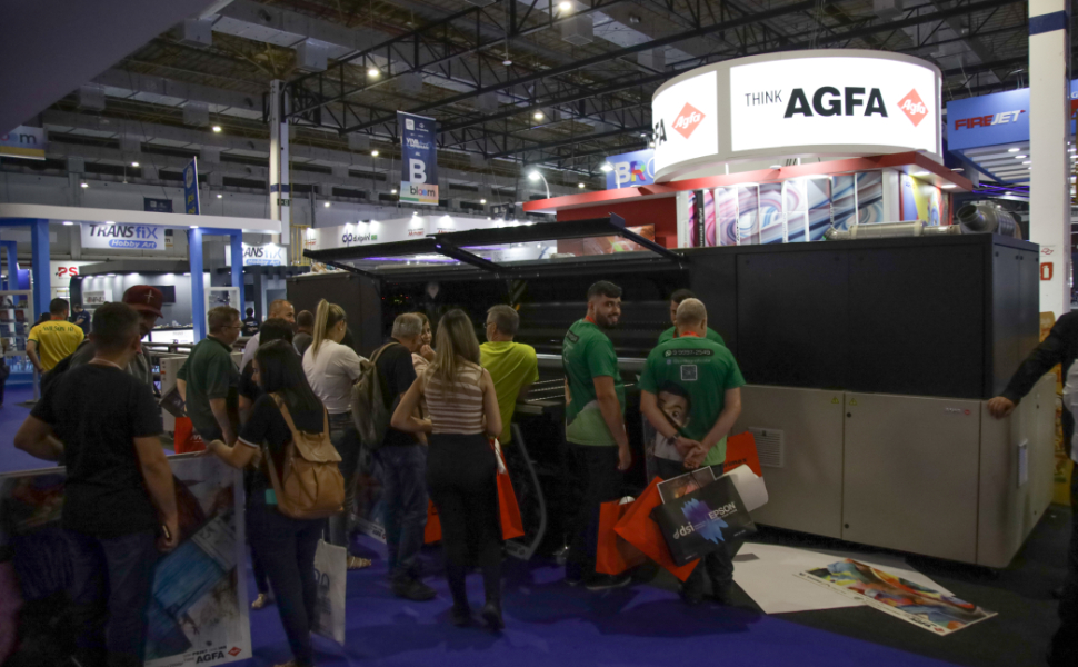 Agfa alcança sucesso com venda de equipamentos durante a FESPA Digital Printing 2023