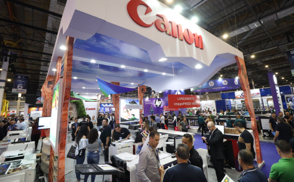 Canon alcança resultados com máxima diversidade em soluções na FESPA Digital Printing