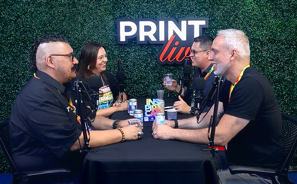 Impressão DTG é tema do podcast PRINT Live