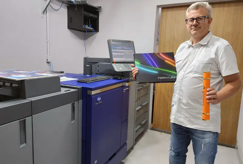 Grupo CAD reforça parceria com a Konica Minolta e anuncia instalação da AccurioPress C7100