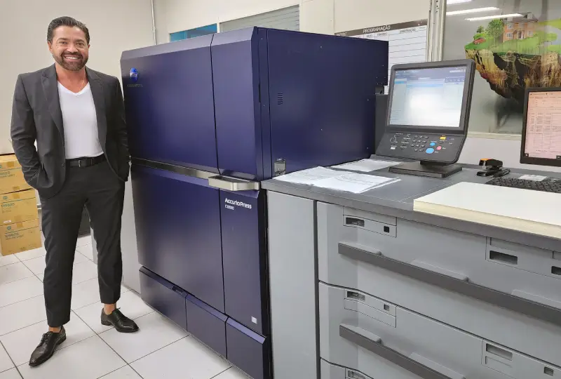 RR Print amplia parceria com a Konica Minolta e anuncia instalação da AccurioPress C12010