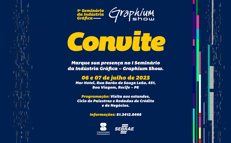 Recife recebe primeira edição do Seminário Graphium Show