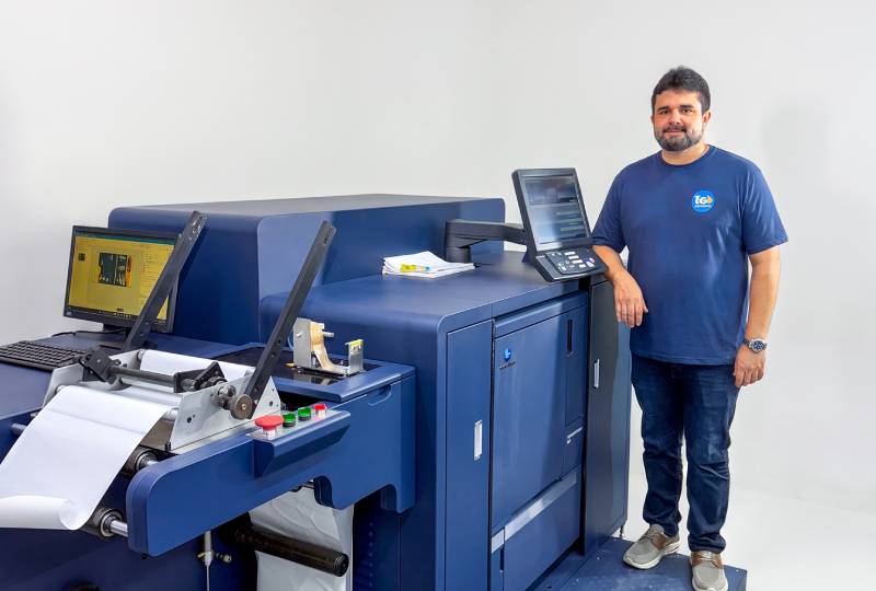 Convertedora de Manaus adquire impressora digital da Konica Minolta
