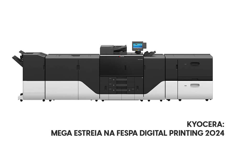 Equipamento de alta produção será destaque da Kyocera na FESPA Digital Printing 2024