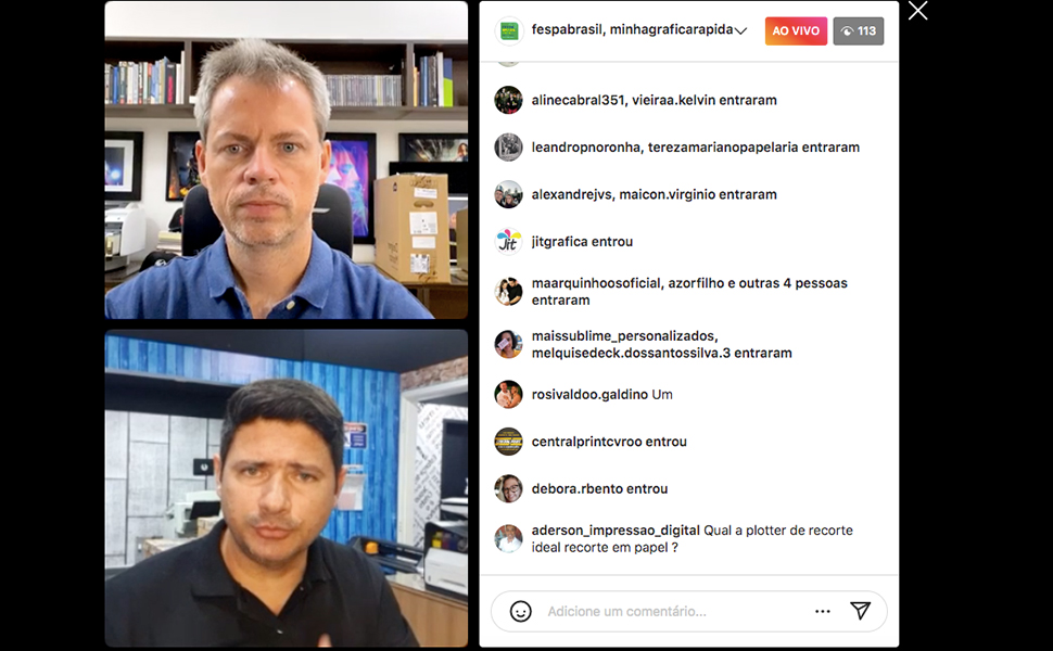 Confira como foi a live FESPA Expert com Marcelo Giovanelli