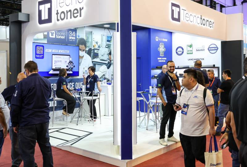 Tecnotoner foca em eficiência para MPS e destaca a linha Everprint na FESPA Digital Printing 2027