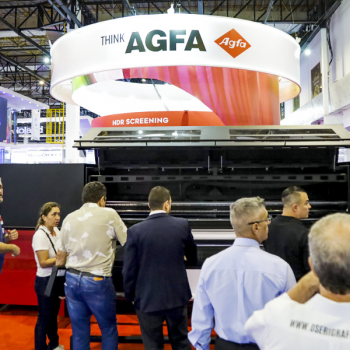 Agfa faz lançamento global e vende muitas máquinas na FESPA Digital Printing 2024