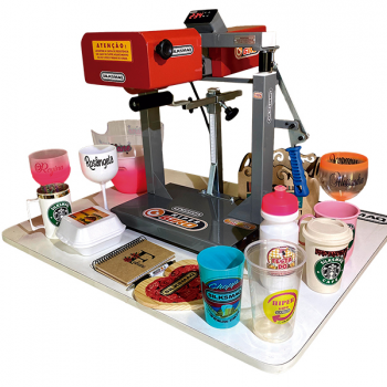 Silksmaq apresenta máquina transfer giro e silk screen na FESPA Digital Printing