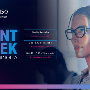 Konica Minolta promove Print Week São Paulo