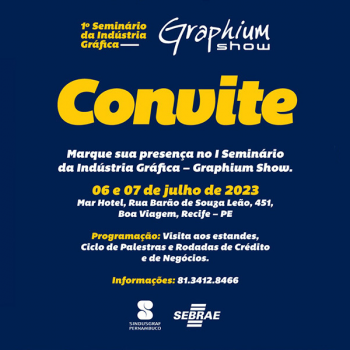 Recife recebe primeira edição do Seminário Graphium Show