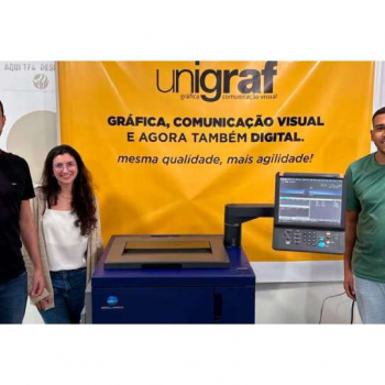 Gráfica investe em impressora digital AccurioPrint C4065 para pequenas tiragens