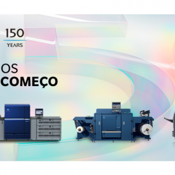 Celebrando 150 anos, Konica Minolta leva portfólio completo de impressão digital para a FESPA Digital Printing 2023