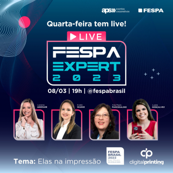 Elas na impressão: live será hoje no Instagram!