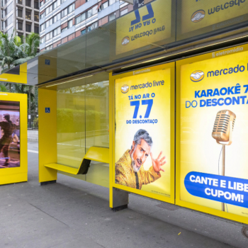 Mercado Livre: OOH, impressão e karaokê na Avenida Paulista