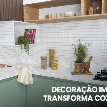 Decoração impressa transforma cozinhas!