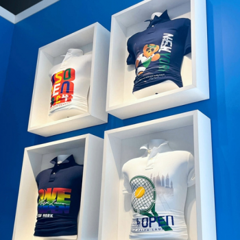 Roland DG mostra personalização de peças no US Open