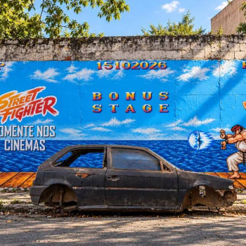 Impressão se destaca na divulgação do filme Street Fighter